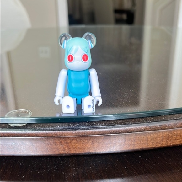 Blue and Gray Bear Toy Figure - Picture 7 of 7